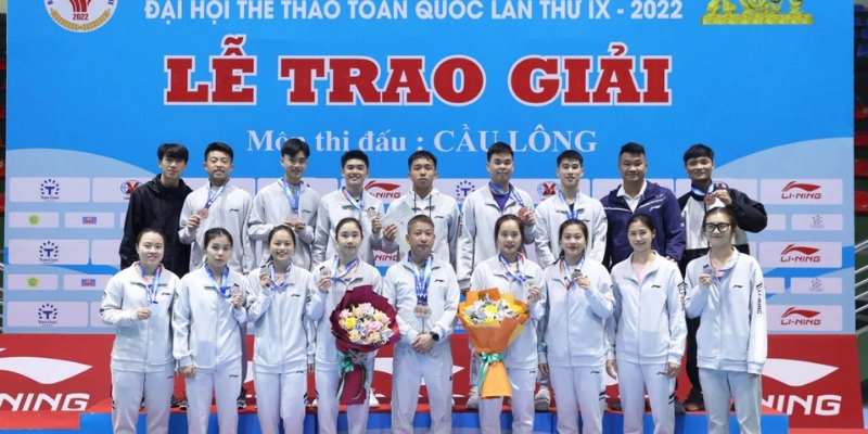 Giải Cầu Lông Đại Hội TDTT Toàn Quốc